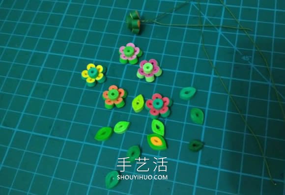 三八女神節(jié)禮物！小巧可愛的衍紙盆栽制作教程 -  rpnrmr.com