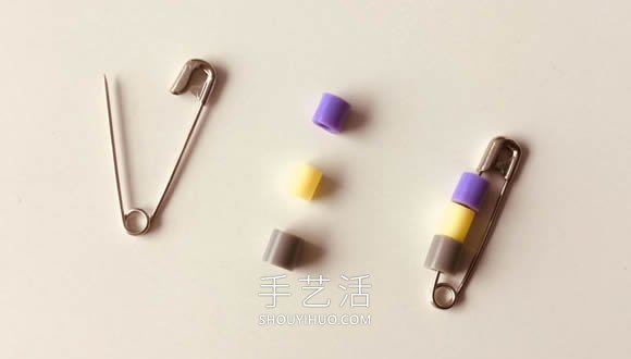 小小別針做首飾！別針手工制作串珠手鐲的方法 -  rpnrmr.com