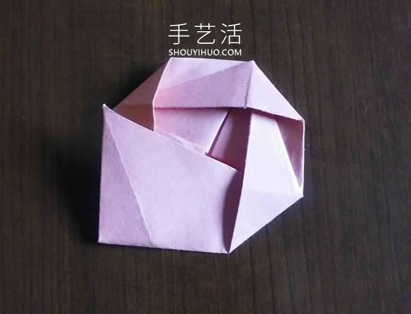 可以組合出復(fù)雜款！簡(jiǎn)單平面玫瑰花的折紙教程 -  rpnrmr.com