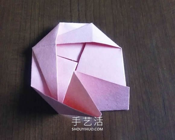 可以組合出復(fù)雜款！簡(jiǎn)單平面玫瑰花的折紙教程 -  rpnrmr.com