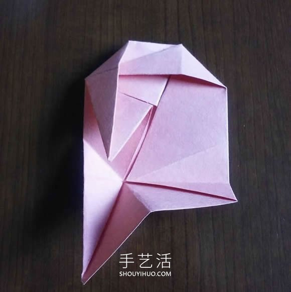 可以組合出復(fù)雜款！簡(jiǎn)單平面玫瑰花的折紙教程 -  rpnrmr.com