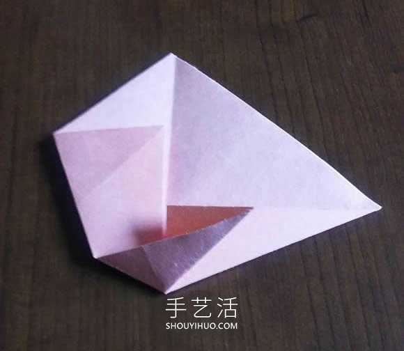 可以組合出復(fù)雜款！簡(jiǎn)單平面玫瑰花的折紙教程 -  rpnrmr.com