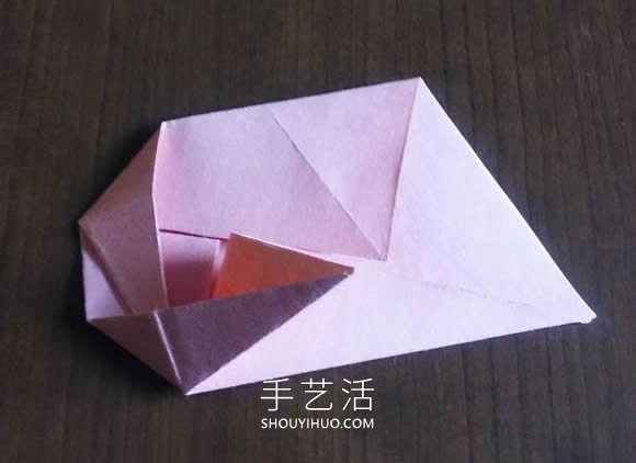 可以組合出復(fù)雜款！簡(jiǎn)單平面玫瑰花的折紙教程 -  rpnrmr.com