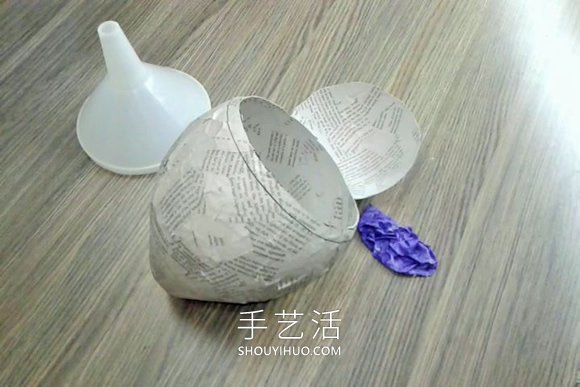 自制藝術(shù)范兒花瓶 一個漏斗和氣球就搞定！ -  rpnrmr.com