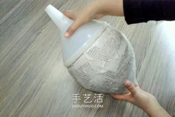 自制藝術(shù)范兒花瓶 一個漏斗和氣球就搞定！ -  rpnrmr.com