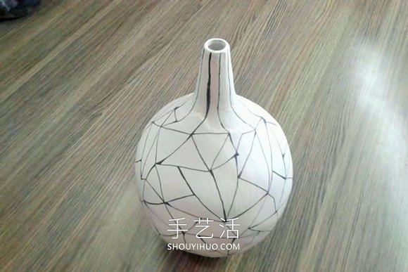 自制藝術(shù)范兒花瓶 一個漏斗和氣球就搞定！ -  rpnrmr.com