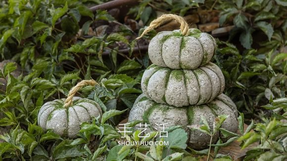 可以保存很久！DIY混凝土南瓜的方法 -  rpnrmr.com