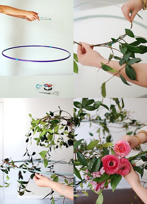 16款各種花DIY制作的迷人手工藝品裝飾 -  rpnrmr.com