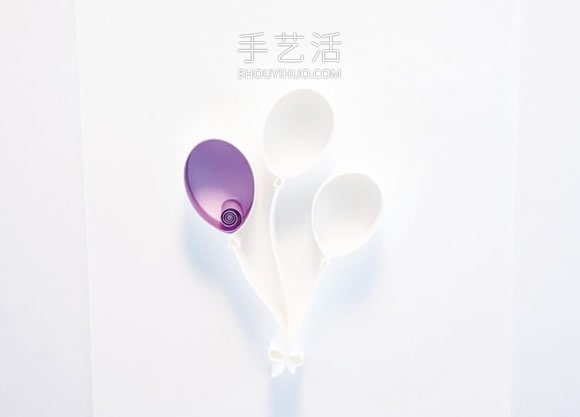 衍紙幾個氣球 就做成讓人超喜歡的生日卡片！ -  rpnrmr.com