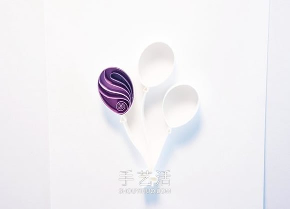衍紙幾個氣球 就做成讓人超喜歡的生日卡片！ -  rpnrmr.com