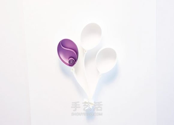 衍紙幾個氣球 就做成讓人超喜歡的生日卡片！ -  rpnrmr.com