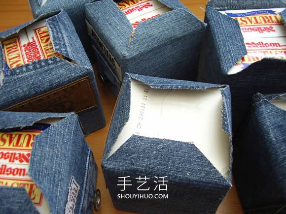 舊牛仔褲改造多功能收納柜 帶抽屜和側(cè)邊袋！ -  rpnrmr.com