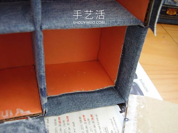 舊牛仔褲改造多功能收納柜 帶抽屜和側(cè)邊袋！ -  rpnrmr.com