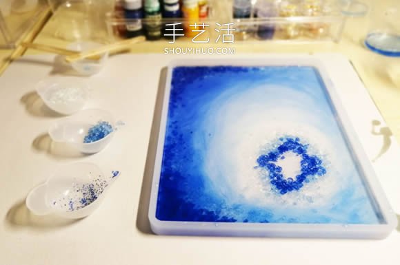 神秘的藍色！樹脂制作瑰麗書籍封面的教程 -  rpnrmr.com