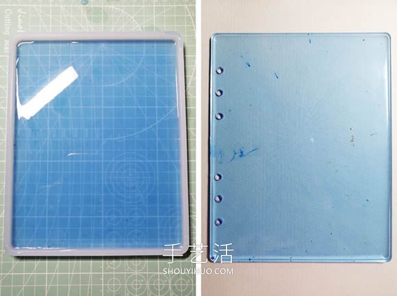 神秘的藍色！樹脂制作瑰麗書籍封面的教程 -  rpnrmr.com