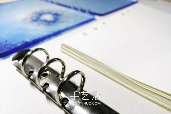 神秘的藍色！樹脂制作瑰麗書籍封面的教程 -  rpnrmr.com