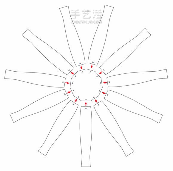 僅用卡紙和毛線！手工花瓶/筆筒的編法教程 -  rpnrmr.com
