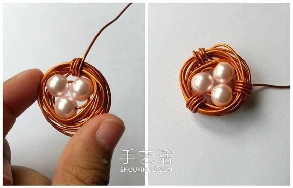 鳥巢也能當(dāng)飾品！金屬線制作創(chuàng)意項(xiàng)鏈吊墜 -  rpnrmr.com