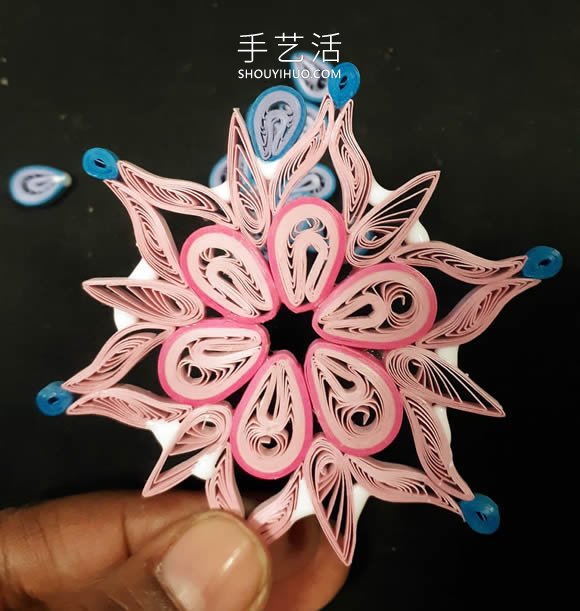 象征著吉祥如意！衍紙曼荼羅花的制作教程 -  rpnrmr.com