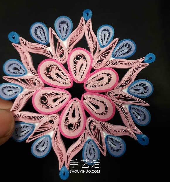 象征著吉祥如意！衍紙曼荼羅花的制作教程 -  rpnrmr.com