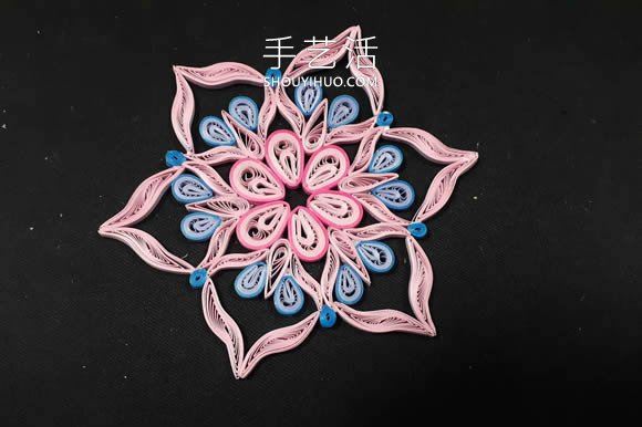 象征著吉祥如意！衍紙曼荼羅花的制作教程 -  rpnrmr.com