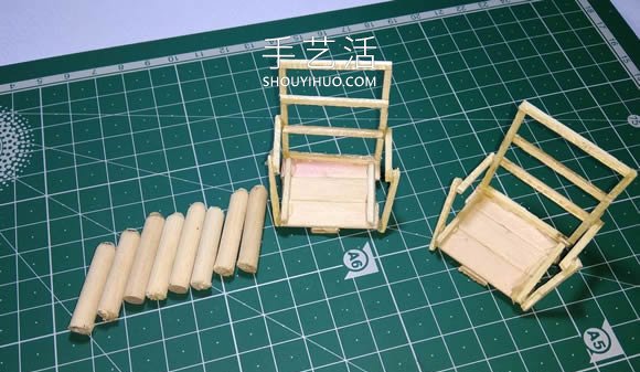 迷你才可愛(ài)！用雪糕棍和火柴棍制作桌椅視頻 -  rpnrmr.com