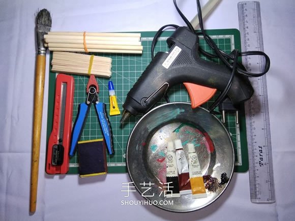 迷你才可愛(ài)！用雪糕棍和火柴棍制作桌椅視頻 -  rpnrmr.com