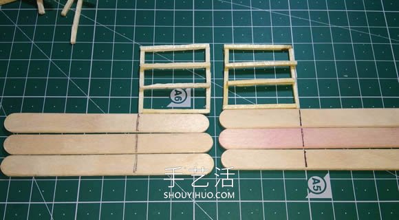 迷你才可愛(ài)！用雪糕棍和火柴棍制作桌椅視頻 -  rpnrmr.com
