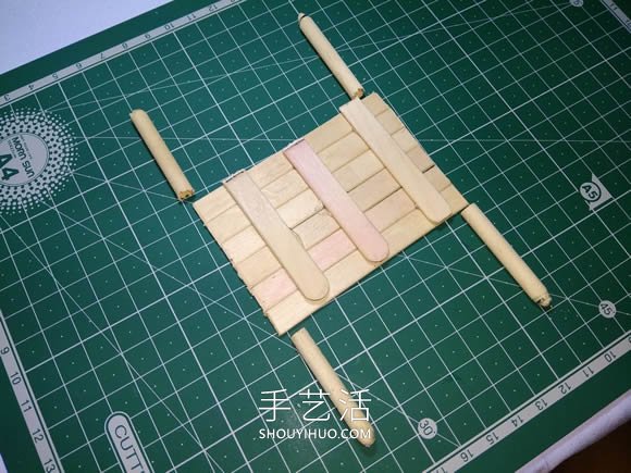 迷你才可愛(ài)！用雪糕棍和火柴棍制作桌椅視頻 -  rpnrmr.com