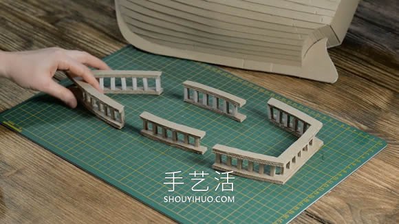 超逼真海盜船模型制作視頻 僅僅用了硬紙板！ -  rpnrmr.com