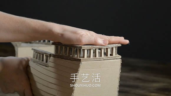 超逼真海盜船模型制作視頻 僅僅用了硬紙板！ -  rpnrmr.com