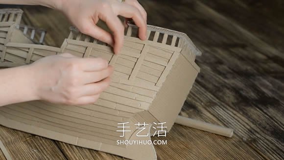 超逼真海盜船模型制作視頻 僅僅用了硬紙板！ -  rpnrmr.com