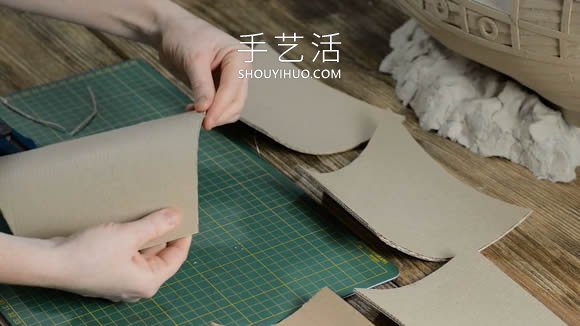 超逼真海盜船模型制作視頻 僅僅用了硬紙板！ -  rpnrmr.com