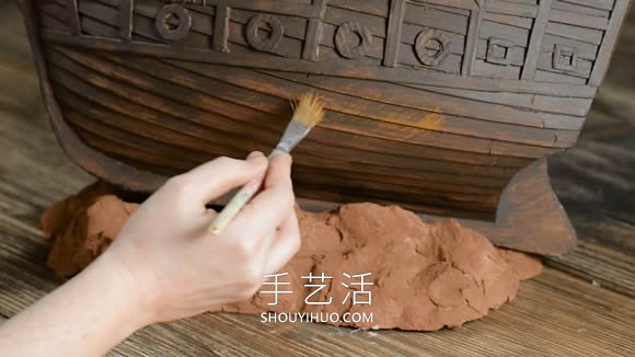 超逼真海盜船模型制作視頻 僅僅用了硬紙板！ -  rpnrmr.com