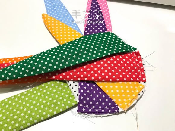 彩虹太陽主題！超可愛布藝嬰兒玩具制作教程 -  rpnrmr.com