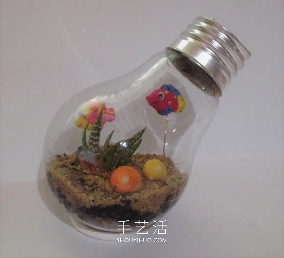 超詳細燈泡改造教程 自制一個漂亮微景觀！ -  rpnrmr.com