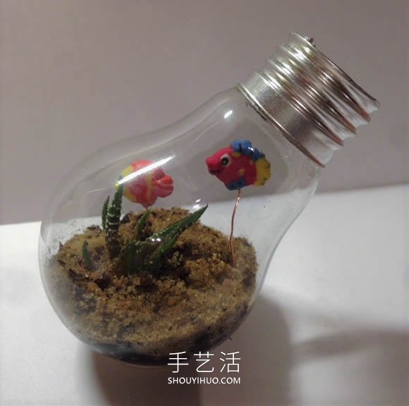 超詳細燈泡改造教程 自制一個漂亮微景觀！ -  rpnrmr.com