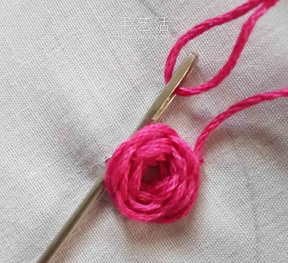 迷你玫瑰花刺繡視頻 制作超美的項(xiàng)鏈吊墜！ -  rpnrmr.com