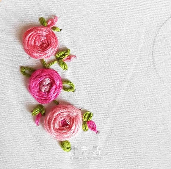 迷你玫瑰花刺繡視頻 制作超美的項(xiàng)鏈吊墜！ -  rpnrmr.com