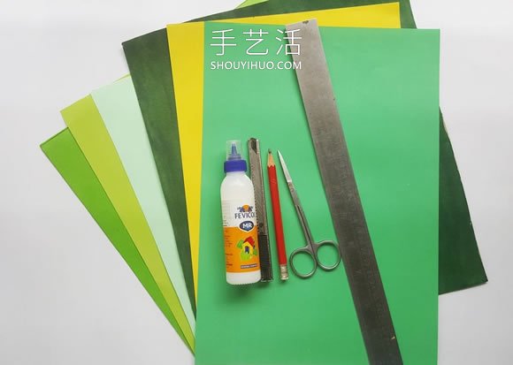 超詳細(xì)3D立體紙雕教程圖解：叢林里的無(wú)臉人 -  rpnrmr.com