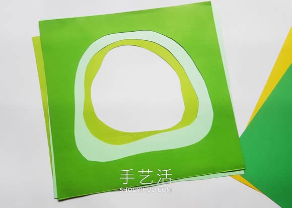 超詳細(xì)3D立體紙雕教程圖解：叢林里的無(wú)臉人 -  rpnrmr.com