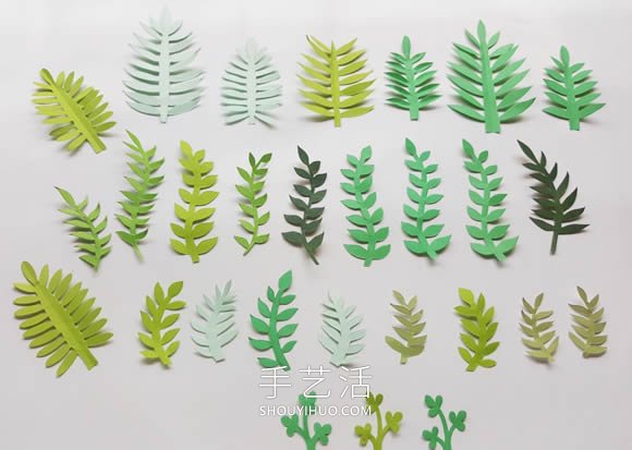 超詳細(xì)3D立體紙雕教程圖解：叢林里的無(wú)臉人 -  rpnrmr.com