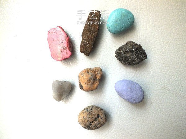海邊撿回的石頭再利用 DIY制作創(chuàng)意冰箱貼！ -  rpnrmr.com
