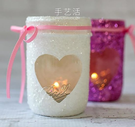 15件迷人的情人節(jié)玻璃罐禮物DIY教程 -  rpnrmr.com