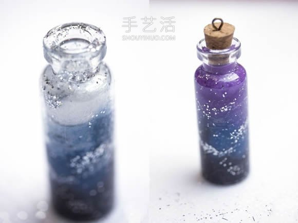 仿佛裝著銀河系！自制星空瓶項鏈吊墜的方法 -  rpnrmr.com