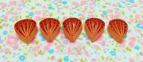 用梳子也能做！簡(jiǎn)單可愛(ài)衍紙五瓣花手工制作 -  rpnrmr.com
