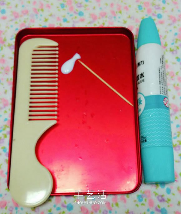 用梳子也能做！簡(jiǎn)單可愛(ài)衍紙五瓣花手工制作 -  rpnrmr.com