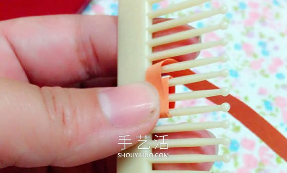 用梳子也能做！簡(jiǎn)單可愛(ài)衍紙五瓣花手工制作 -  rpnrmr.com