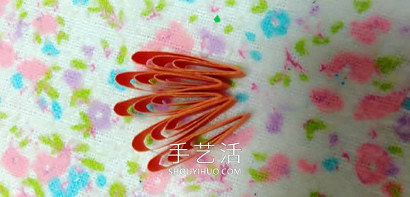用梳子也能做！簡(jiǎn)單可愛(ài)衍紙五瓣花手工制作 -  rpnrmr.com