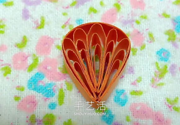 用梳子也能做！簡(jiǎn)單可愛(ài)衍紙五瓣花手工制作 -  rpnrmr.com